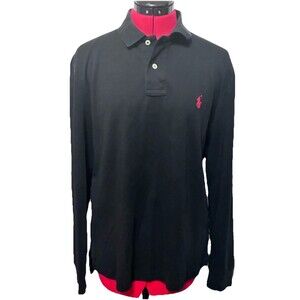 Polo Ralph Lauren Men’s Black Long Sleeve Shirt Size Medium